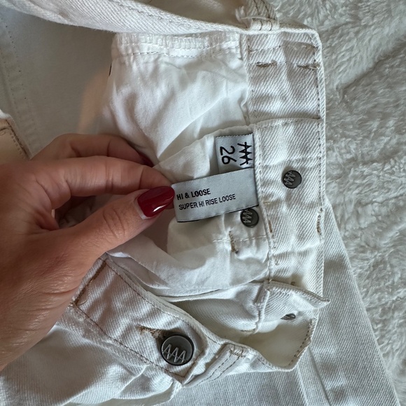 White loose denim - Picture 3 of 5